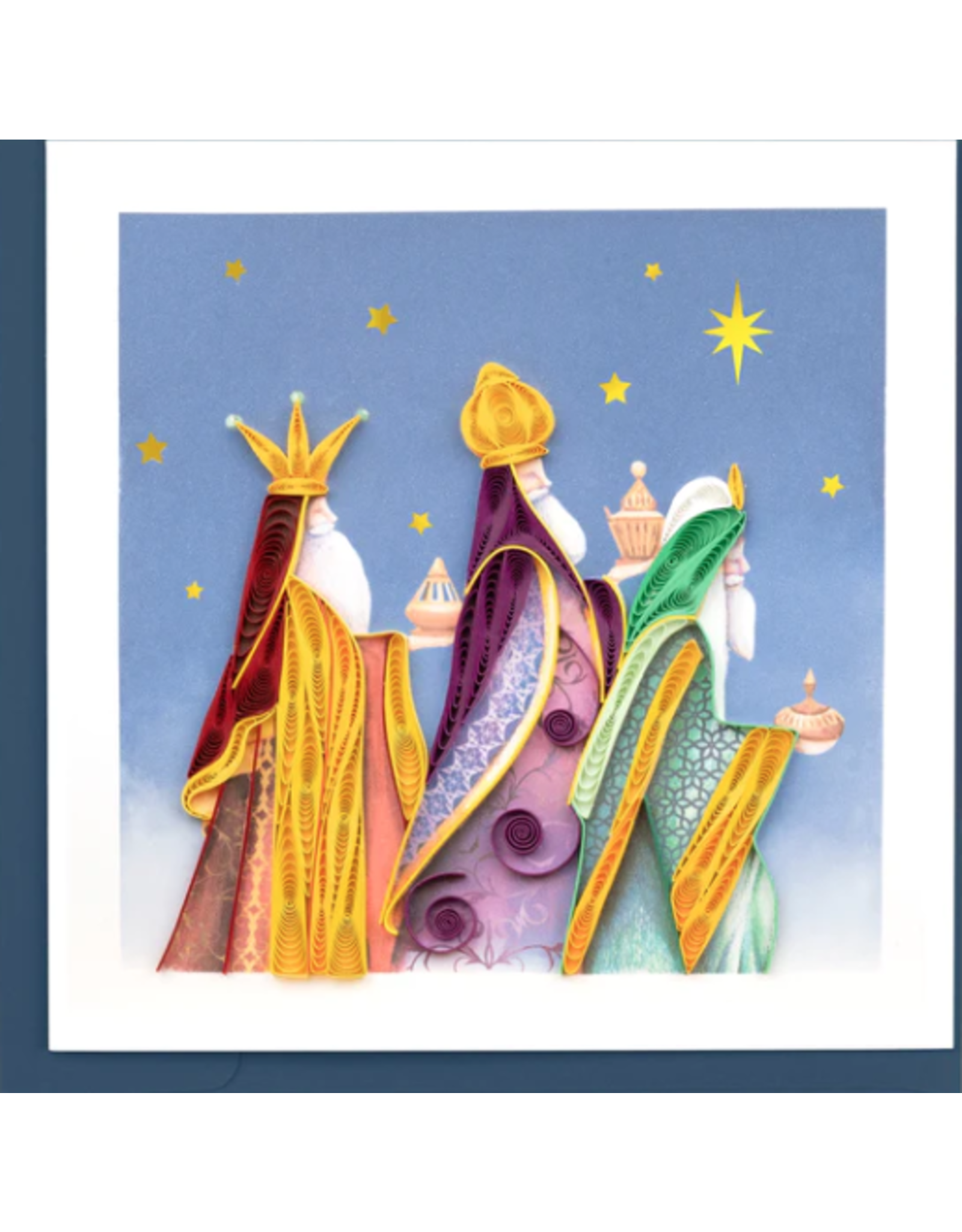 Vietnam Quilled Three Wise Men Card, Vietnam