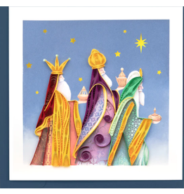 Vietnam Quilled Three Wise Men Card, Vietnam