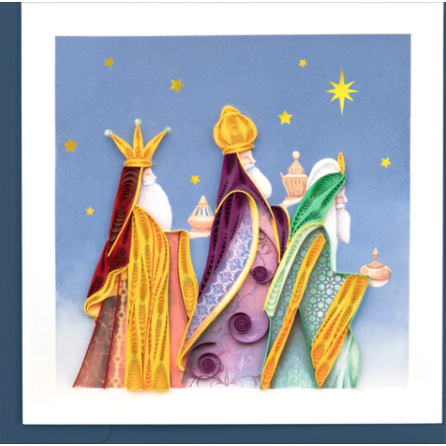 Quilled Card -  Three Wise Men