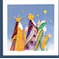 Vietnam Quilled Card -  Three Wise Men