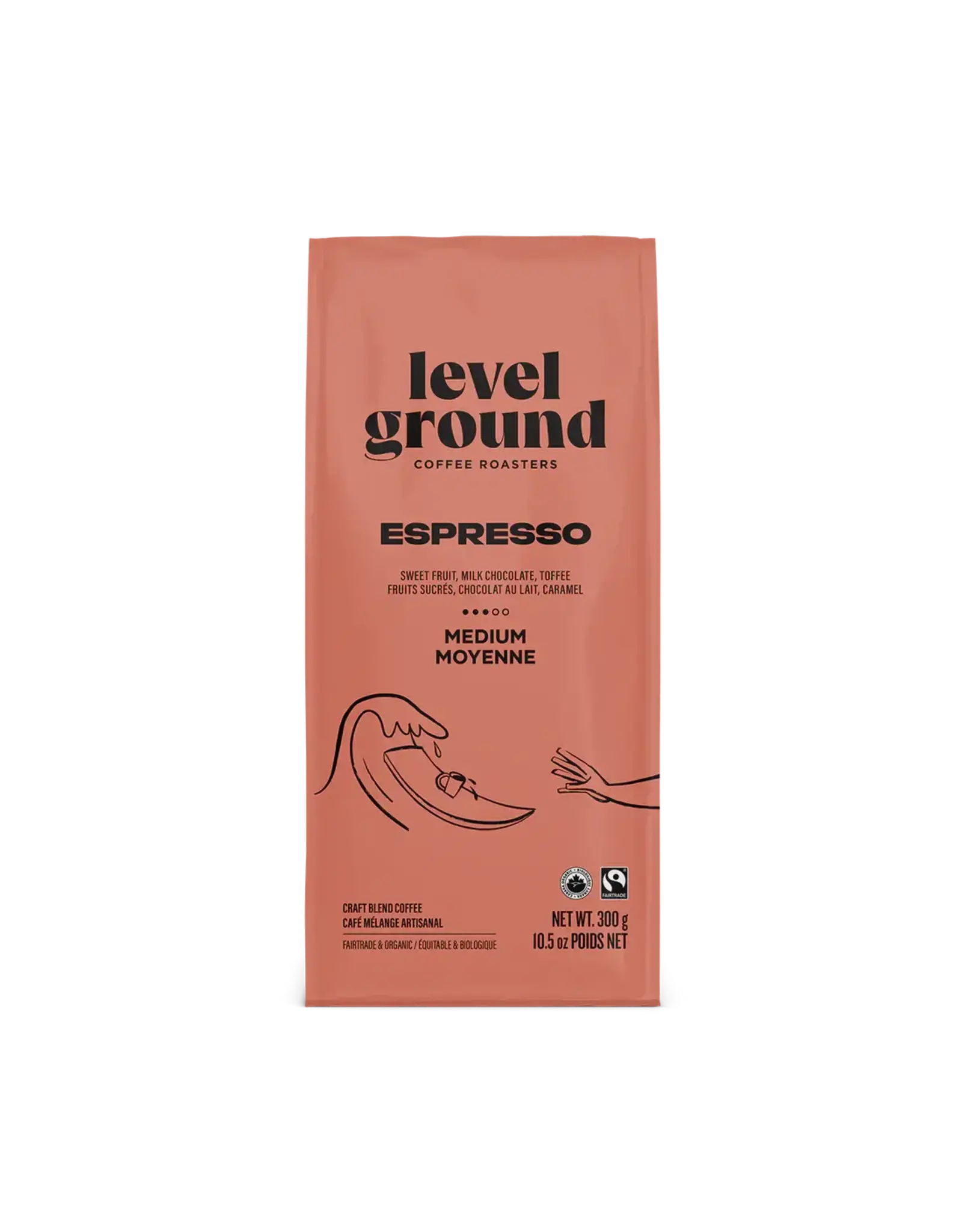 Level Ground Coffee - Espresso - 300g Bean