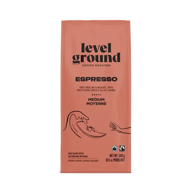 Level Ground Coffee - Espresso - 300g Bean