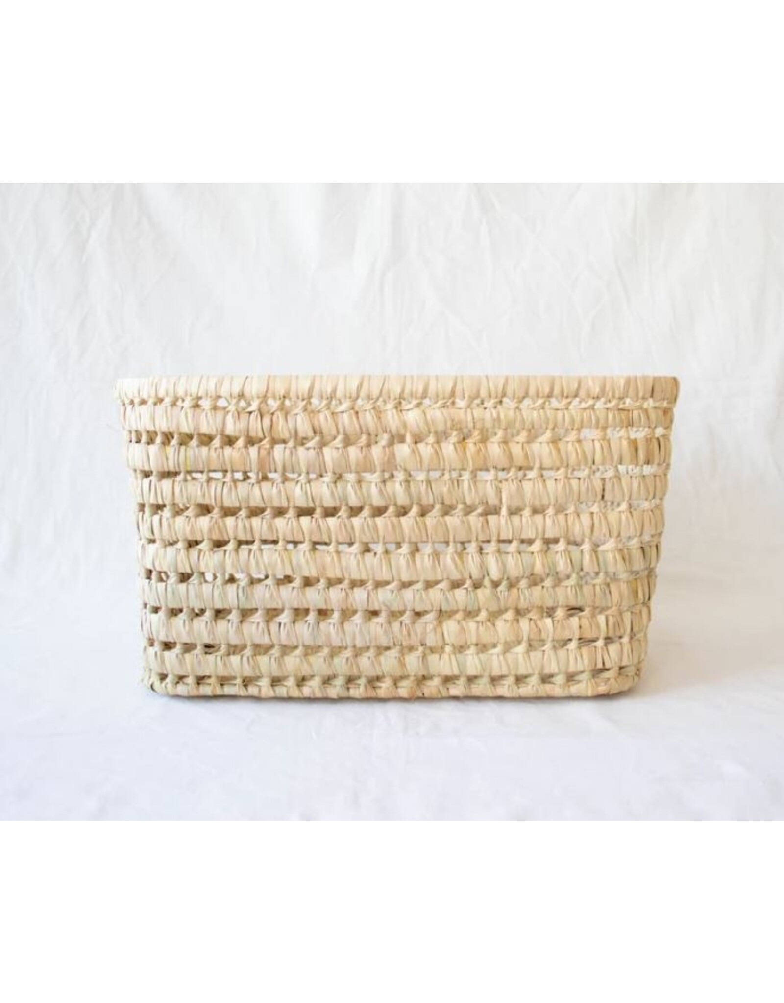 Morocco CLEARANCE Open Weave Storage Basket, Morocco 16"x12"x9"