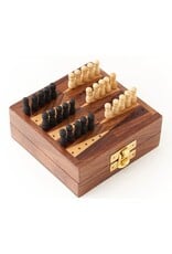 India Mini Backgammon Travel Set, India