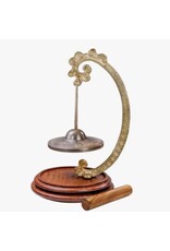 India Om Mani Tingsha Table Chime w/ Striker, India