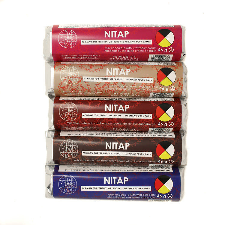 Peace By Chocolate - Nitap Bar Assorted, 46g - Village Goods