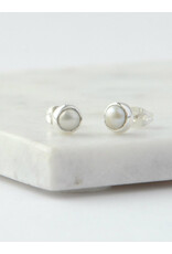 India Ethereal Pearl Studs, India