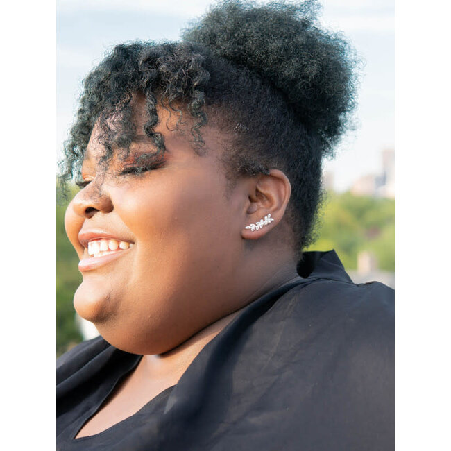 Dainty Branches Stud Earrings