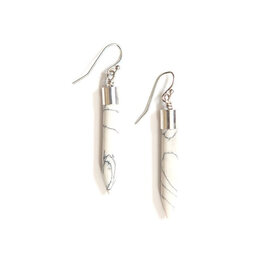 India Daring Drop Marbled Earrings, India