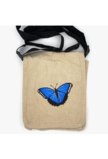 Nepal Blue Morpho Field Bag, Nepal