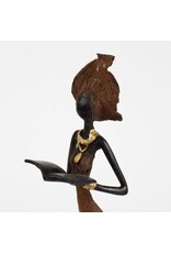 Burkina Faso Storyteller Lost Wax Statue, Burkina Faso