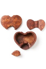 India Foxes in Love Puzzle Box, India