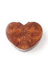India Foxes in Love Puzzle Box, India