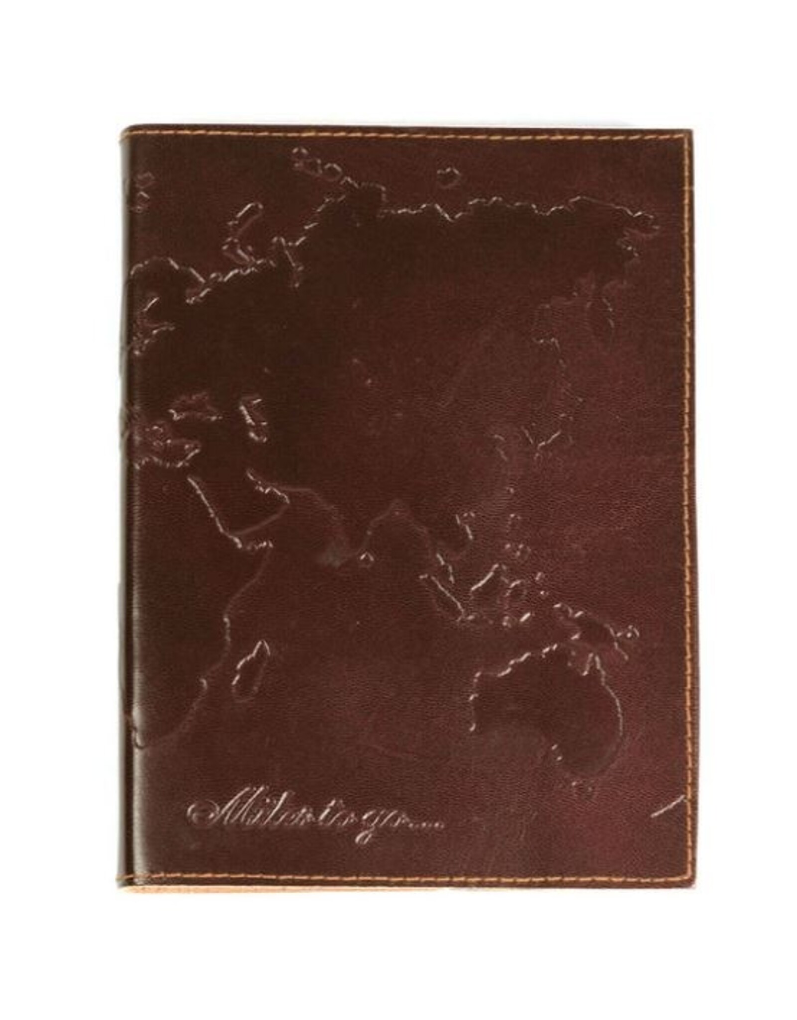 India Miles to Go Leather Journal, India