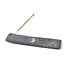 Incense Holder - Indukala Moon Black Marble
