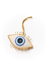 India Larissa Plush Evil Eye Ornament, India