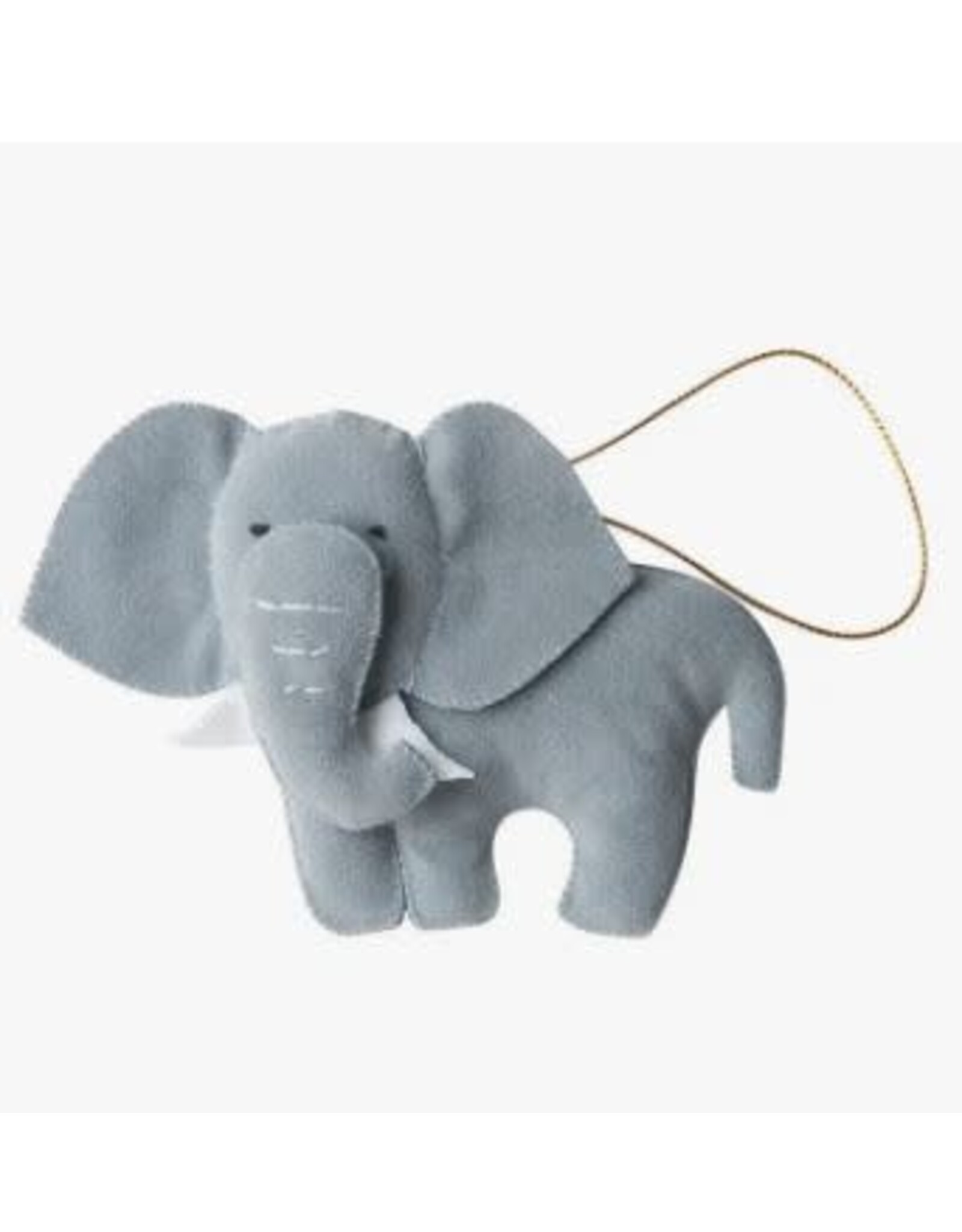 Thailand CLEARANCE Felt Elephant Ornament, Thailand