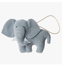 Thailand CLEARANCE Felt Elephant Ornament, Thailand