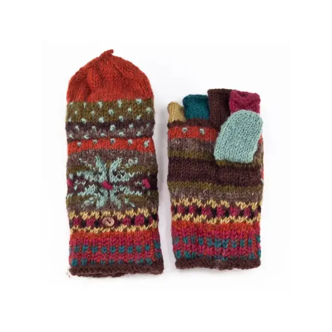 Jasper Knit Finger Mittens