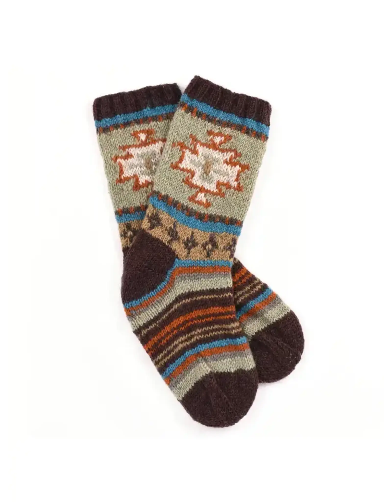 Nepal Hand Knit Wool Socks, Nepal