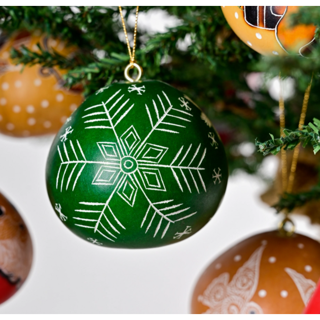Christmas Mini Gourd Ornament