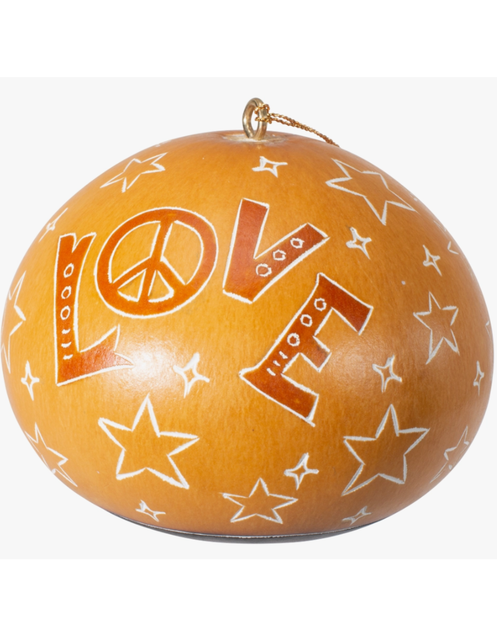 Peru CLEARANCE Peace Nativity Gourd Ornament, Peru