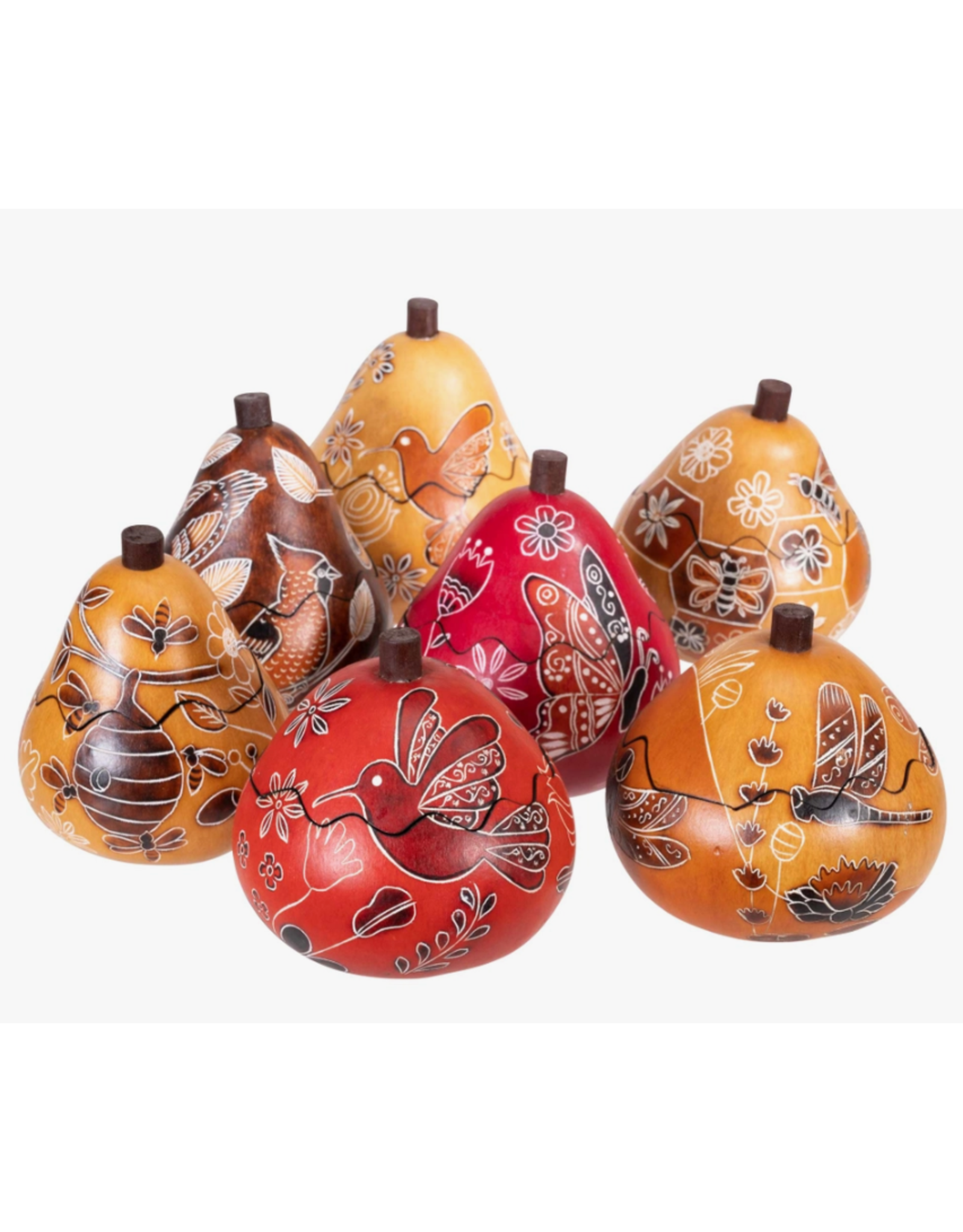 Mini Gourd Box (assorted styles), Peru Village Goods
