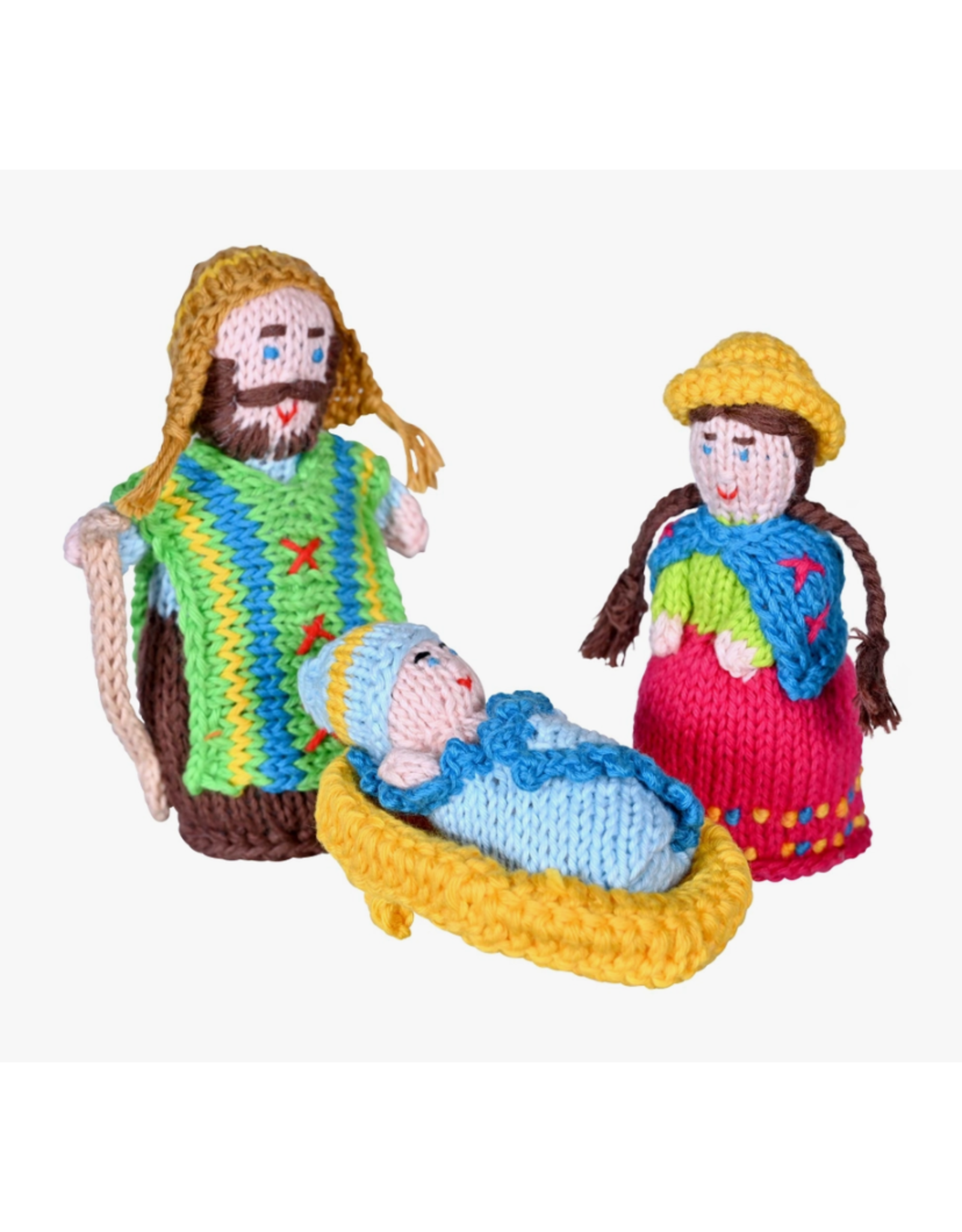 Peru CLEARANCE Highland Organic Knit Nativity, Peru