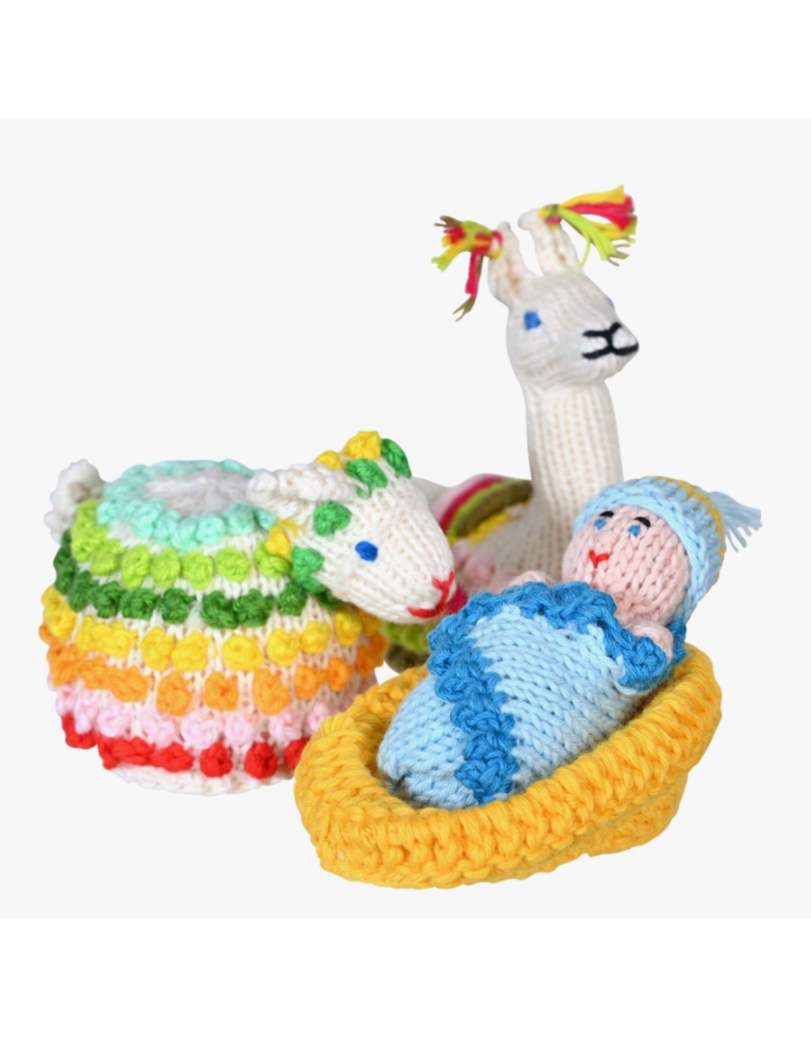 Peru CLEARANCE Highland Organic Knit Nativity, Peru