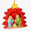 Ceramic Nativity Ornament