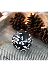 India CLEARANCE Kashmir Black Mistletoe Ornament, India