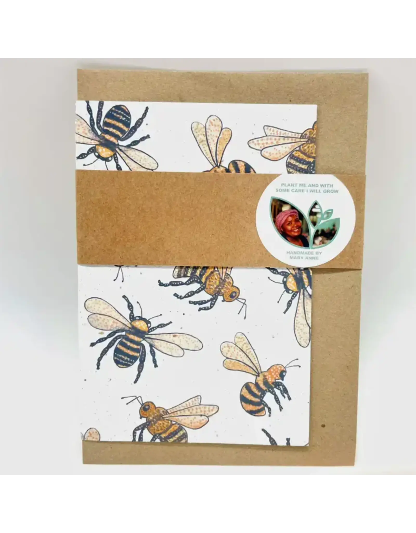 South Africa Pollinators - Growing Paper Card, South Africa