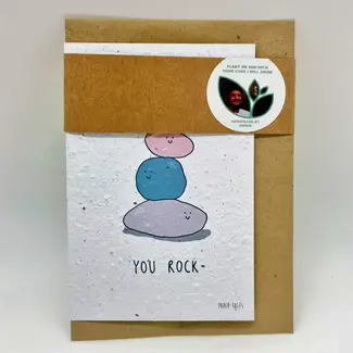 South Africa Plantable Note Card - You Rock
