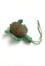 Nepal Felt Turtle Ornament, Nepal