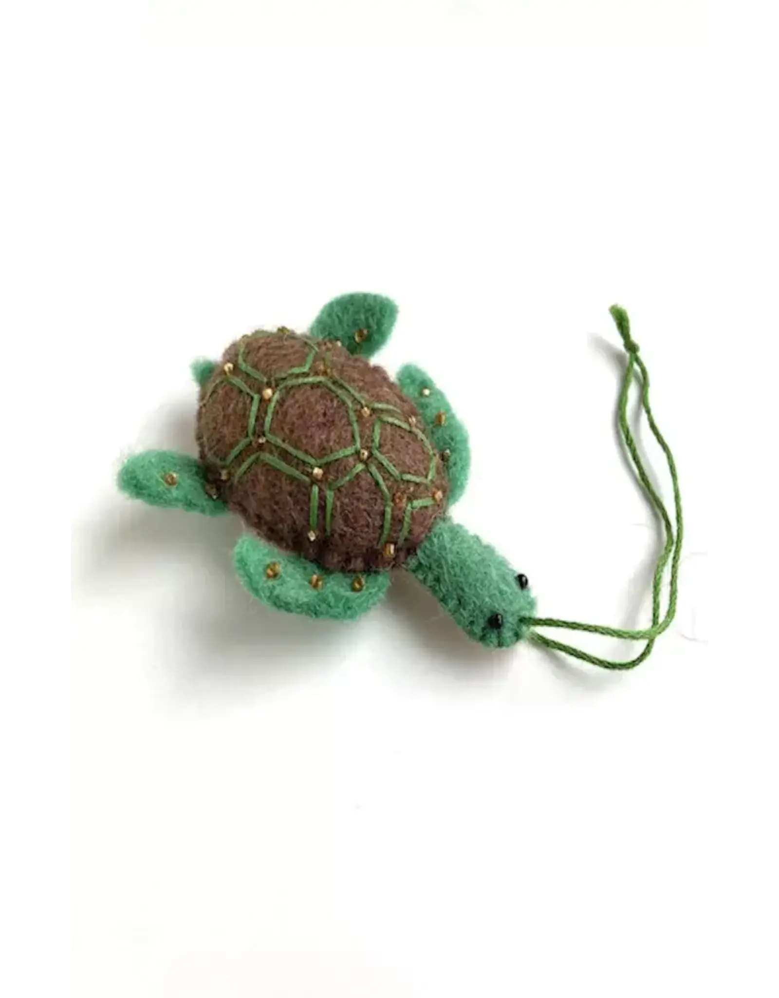Nepal Felt Turtle Ornament, Nepal