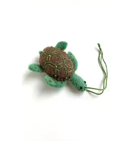 Nepal Felt Turtle Ornament, Nepal