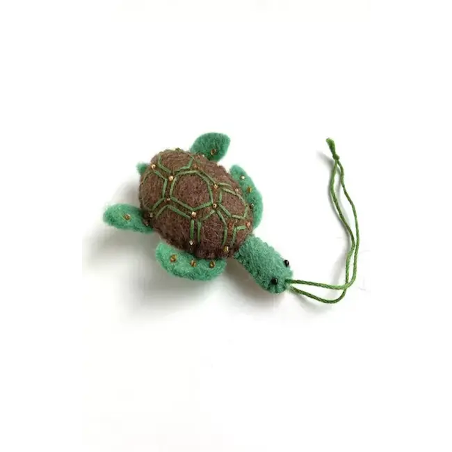 Felt Turtle Ornament