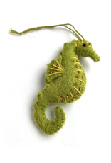 Nepal Felt Seahorse Ornament, Nepal