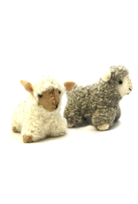 Nepal Felt Natural Sheep Ornament, Nepal