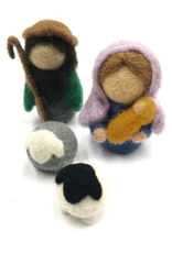 Nepal Simple Felt Nativity, Nepal