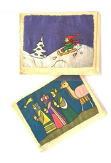 Nepal Batik Holiday Card, Nepal