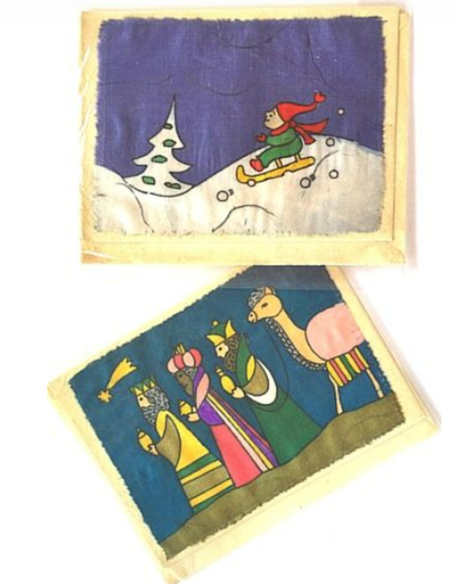 Nepal Batik Holiday Card, Nepal