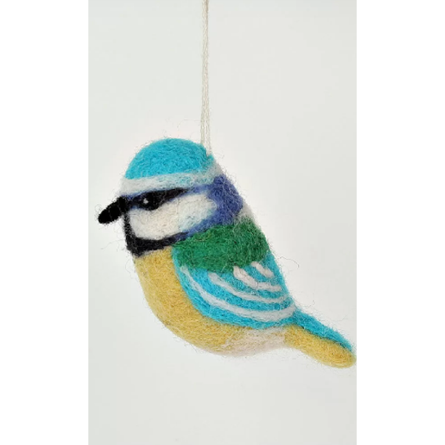 Felt Wild Bird Ornament