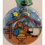 Ecuador Fused Glass Ornament - Nativity