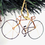 Recycled Wire Bike Ornament