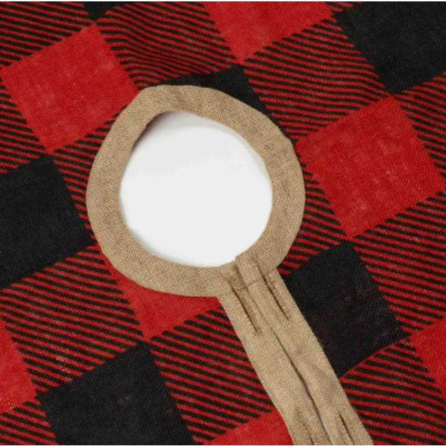 CLEARANCE Buffalo Check Tree Skirt