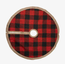 Bangladesh CLEARANCE Buffalo Check Tree Skirt