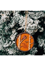 Colombia Here With Us Cardinal Ornament, Colombia