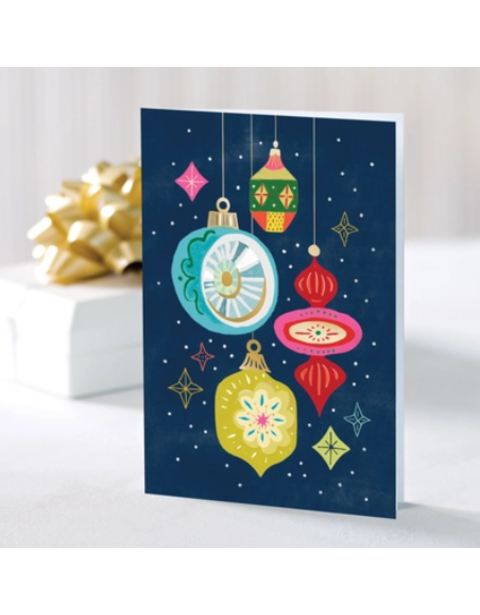UNICEF Festive Ornaments Holiday Greeting Cards (Box of 12)