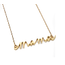 India CLEARANCE Mama Necklace - Brass